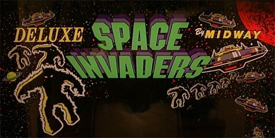 Space Invaders Marquee